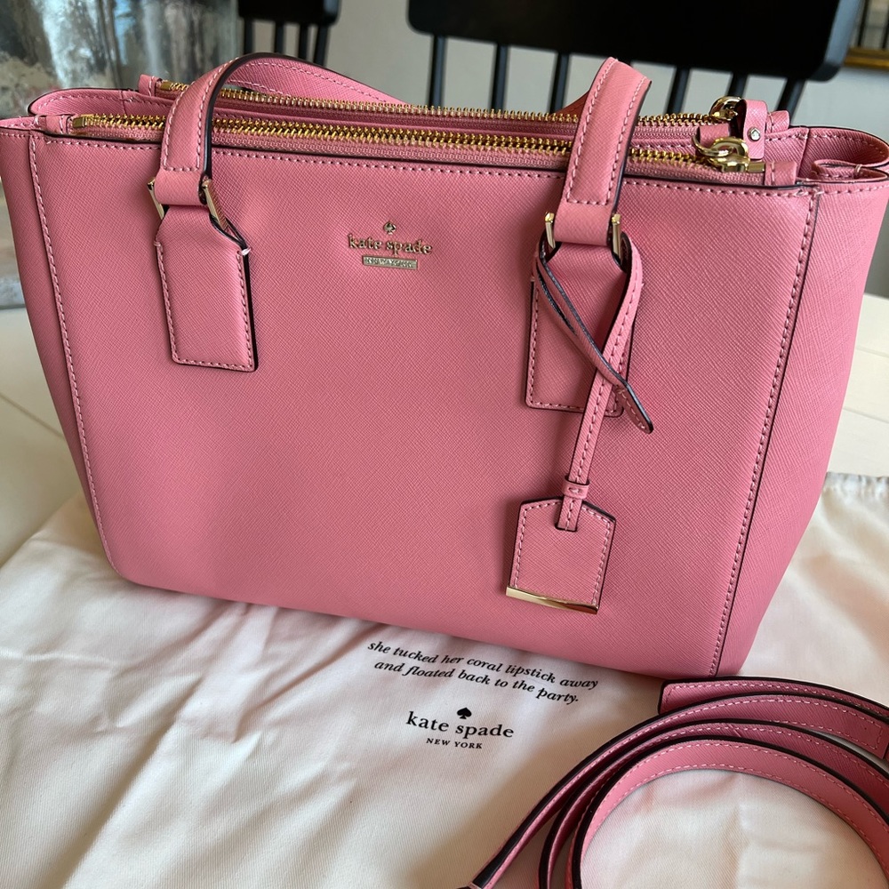 Kate spade handbag (cactus flower pink)